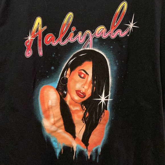 Aaliyah Graphic T-Shirt - Picture 1 of 4